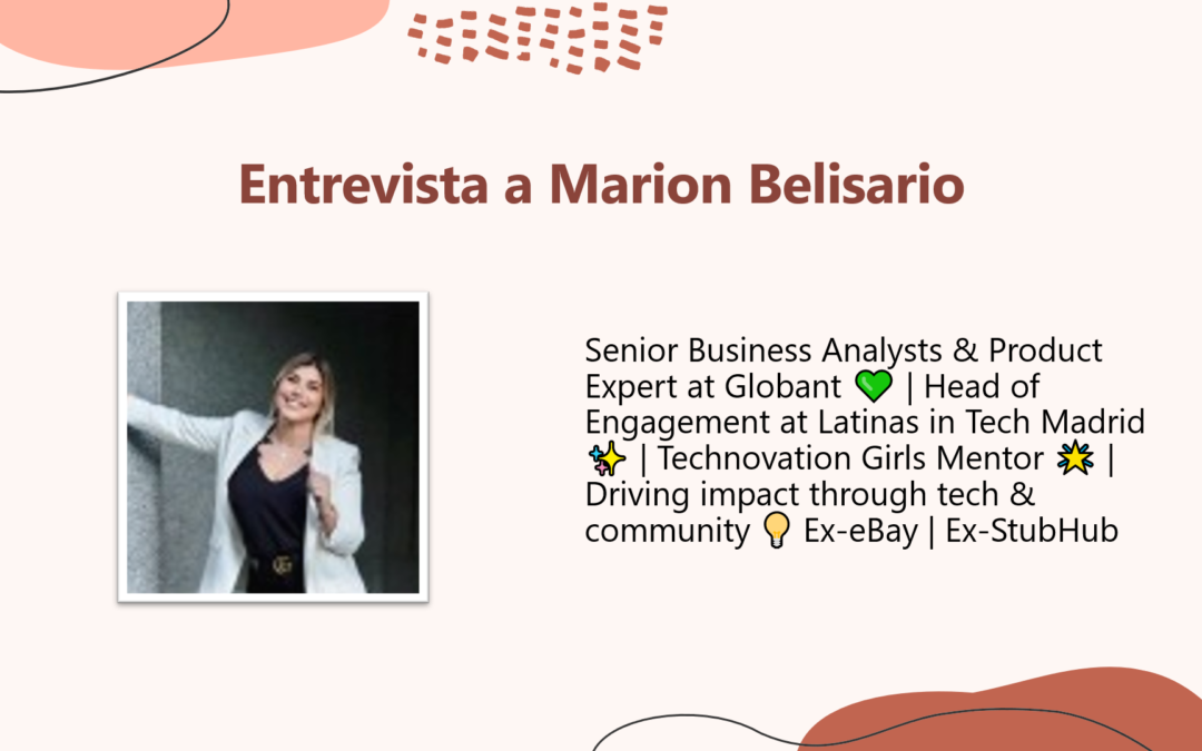 Mujeres que inspiran: Un encuentro con Marion Belisario