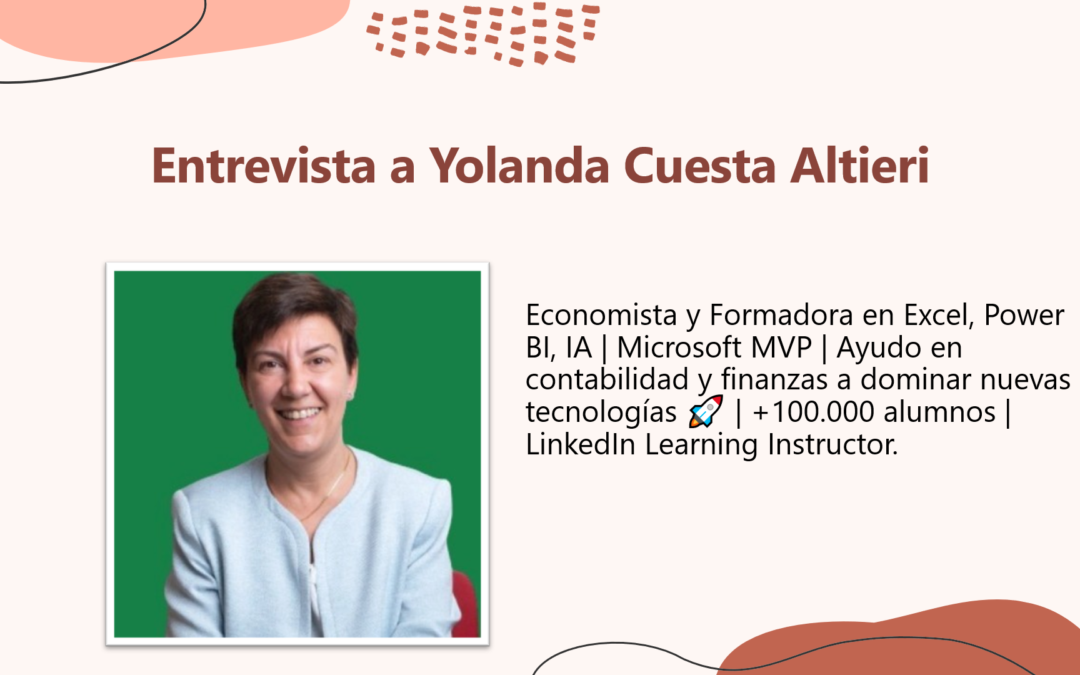 Mujeres que insipiran entrevista a Yolanda Cuesta Altieri