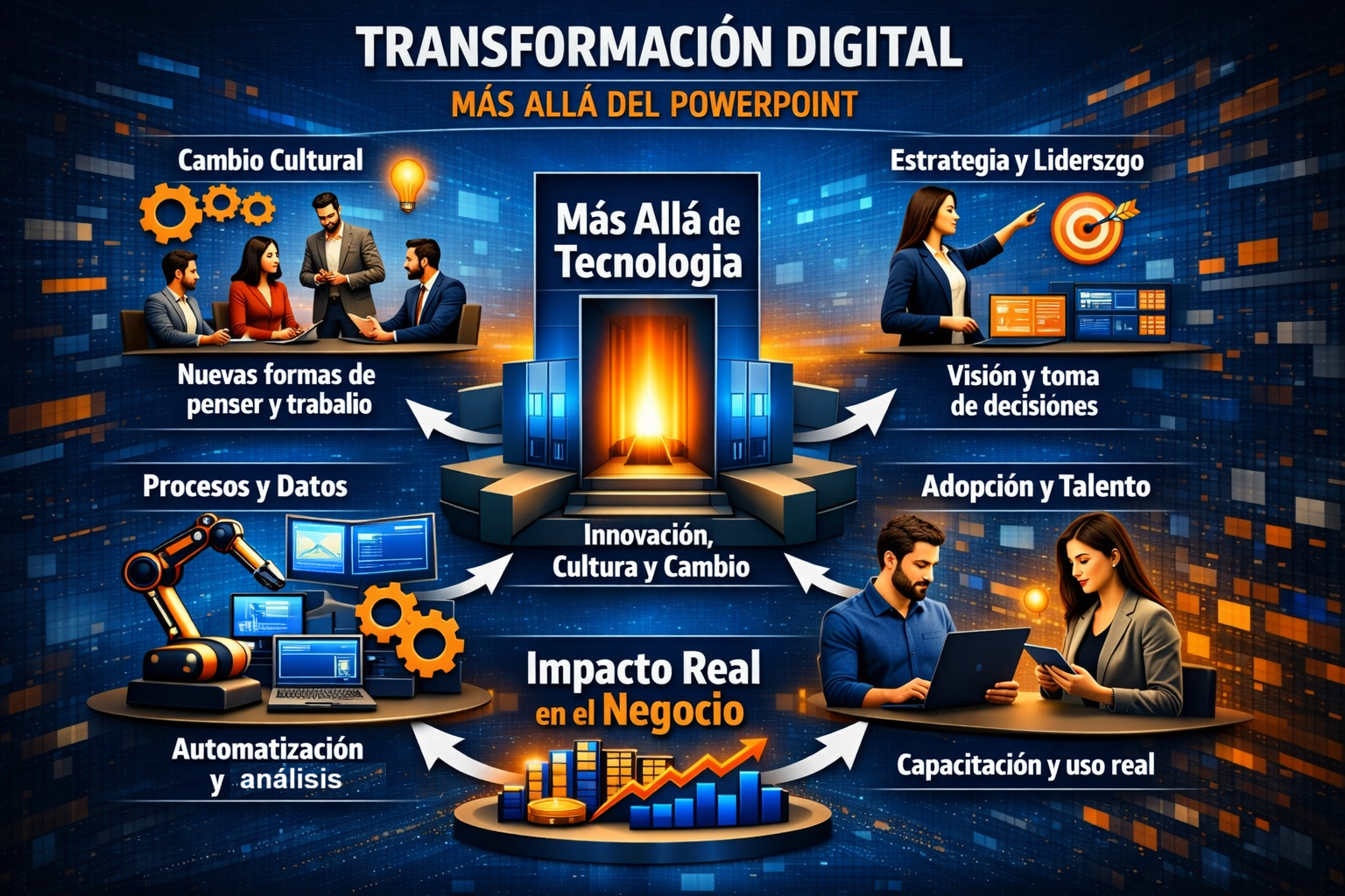 Transformación digital más allá del PowerPoint